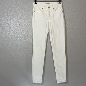 Madewell Women's Cream Skinny Jeans